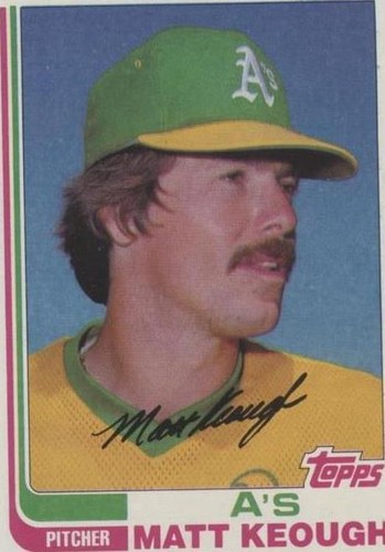 1982 Topps - Matt Keough #87