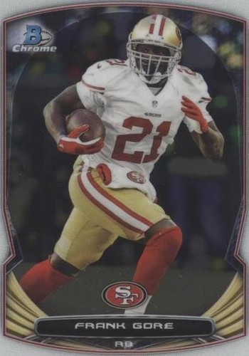 2014 Bowman Chrome Frank Gore #40