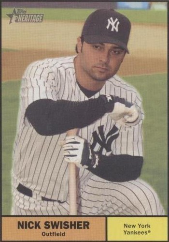 2010 Topps Heritage - Nick Swisher #345