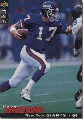 1995 Upper Deck Collector's Choice Dave Brown #123