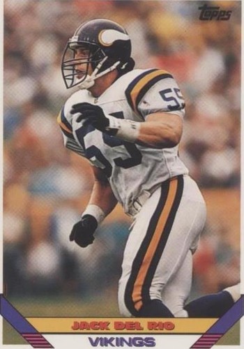 1993 Topps Jack Del Rio #603