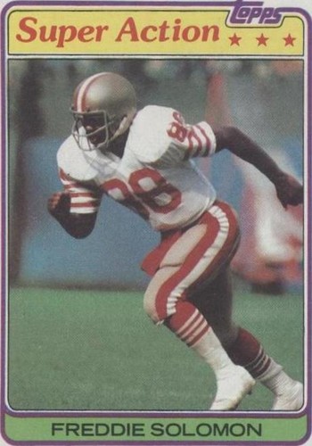 1981 Topps Freddie Solomon #512