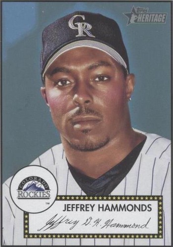 2001 Topps Heritage - Jeffrey Hammonds #186