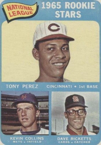 1965 Topps - Dave Ricketts Kevin Collins Tony Perez #581