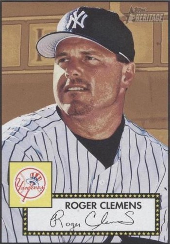 2001 Topps Heritage - Roger Clemens #48