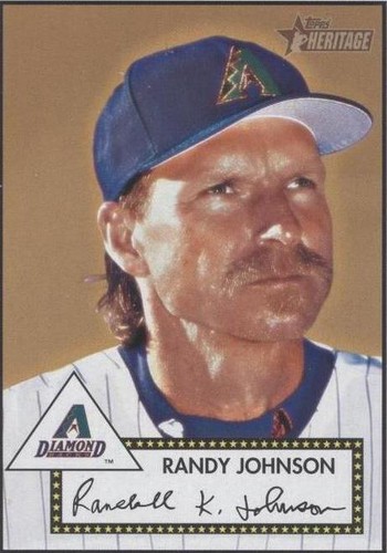 2001 Topps Heritage - Randy Johnson #305