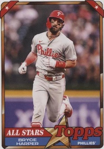2024 Topps Throwback Thursday #Tbt - Bryce Harper #92