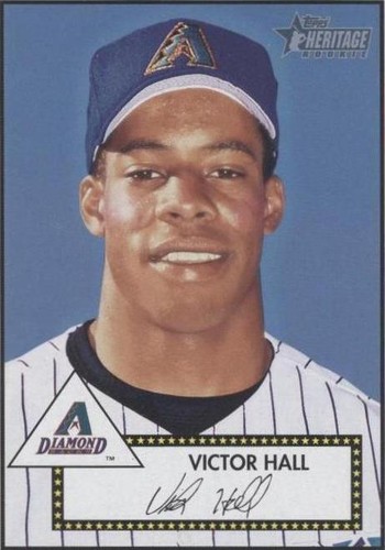 2001 Topps Heritage - Victor Hall #293