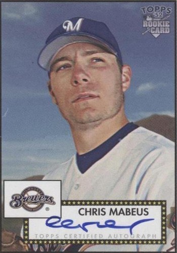 2006 Topps '52 - Chris Mabeus #52S-CM