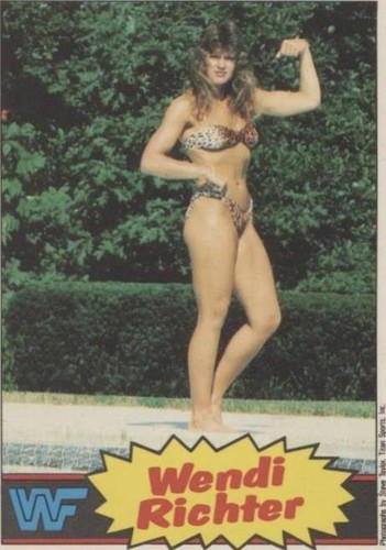 1985 O-Pee-Chee WWF - Wendi Richter #8