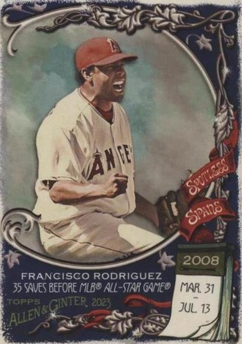2023 Topps Allen & Ginter - Francisco Rodriguez #SS-12
