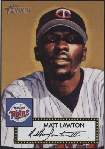 2001 Topps Heritage - Matt Lawton #38