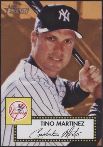 2001 Topps Heritage - Tino Martinez #45
