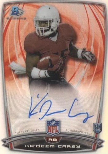 2014 Bowman Ka'Deem Carey #26