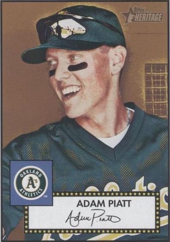 2001 Topps Heritage - Adam Piatt #80