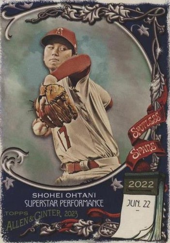 2023 Topps Allen & Ginter - Shohei Ohtani #SS-40