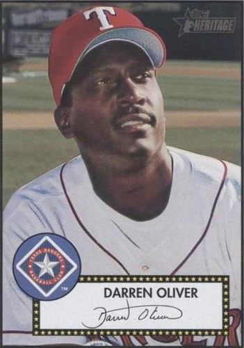 2001 Topps Heritage - Darren Oliver #352