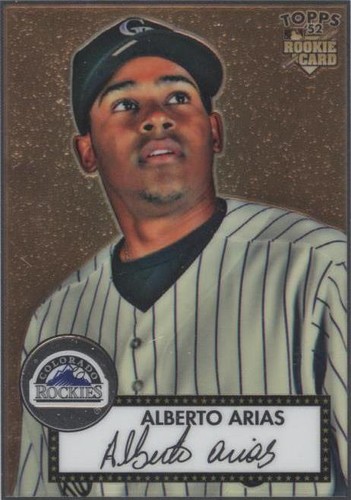 2007 Topps '52 - Alberto Arias #TCRC87