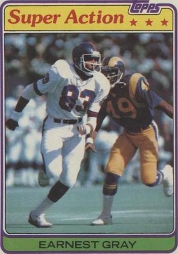 1981 Topps Earnest Gray #171