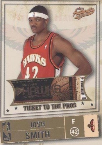 2004-05 Fleer Authentix - Josh Smith #120