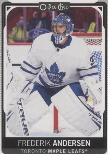 2021-22 O-Pee-Chee - Frederik Andersen #441