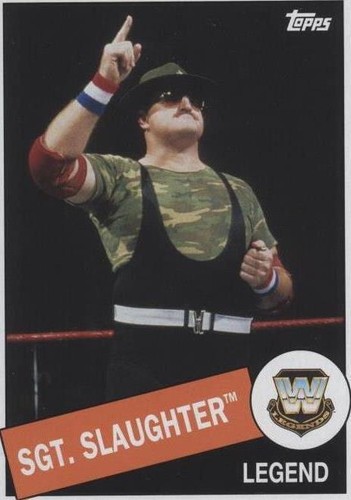 2015 Topps Heritage WWE - Sgt. Slaughter #42