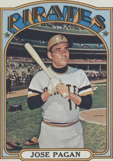 1972 Topps - José Pagán #701