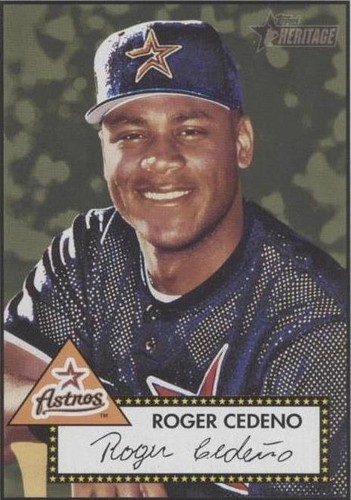 2001 Topps Heritage - Roger Cedeno #18