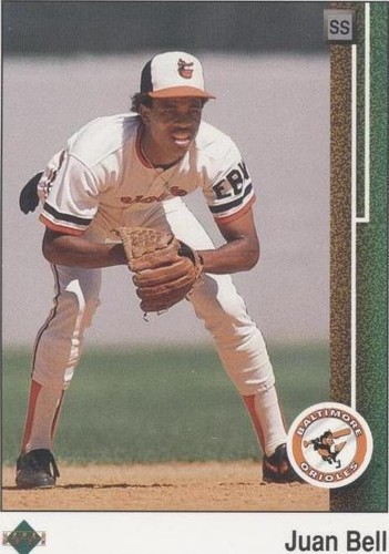 1989 Upper Deck Juan Bell Rookie Baltimore Orioles #747 | eBay