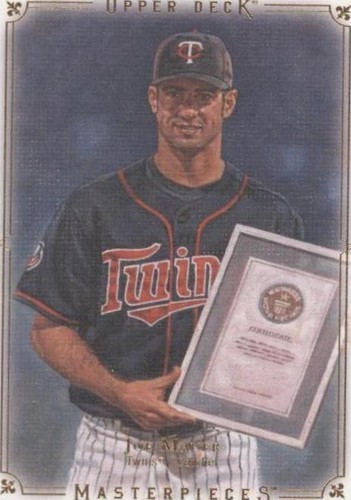2008 Upper Deck Masterpieces - Joe Mauer #50