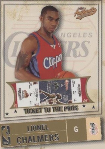 2004-05 Fleer Authentix - Lionel Chalmers #108