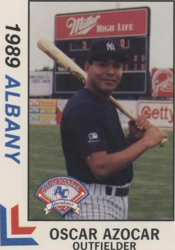 1989 Best Albany-Colonie Yankees - Oscar Azocar #19