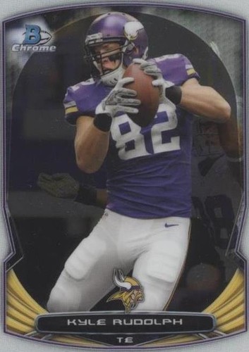 2014 Bowman Chrome Kyle Rudolph #72