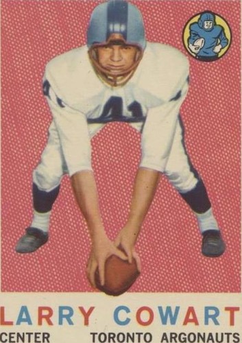 1959 Topps CFL Larry Cowart #59