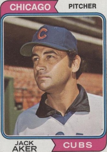 1974 Topps - Jack Aker #562