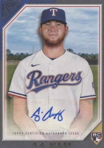 2022 Topps Gallery - A.J. Alexy #RA-AA