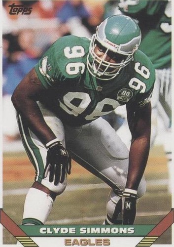 1993 Topps Clyde Simmons #304
