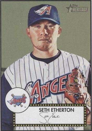 2001 Topps Heritage - Seth Etherton #402