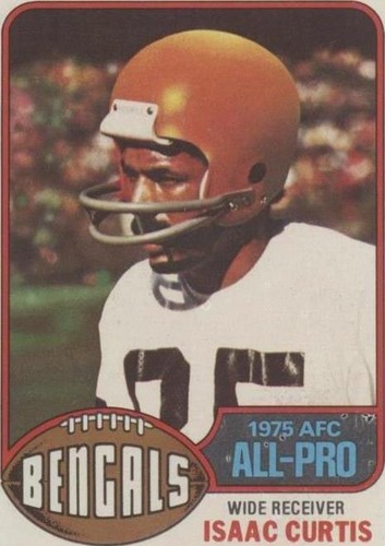 1976 Topps Isaac Curtis #250
