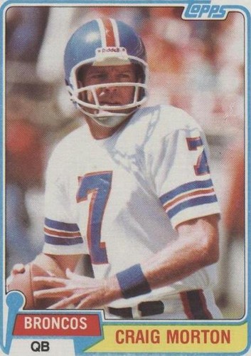 1981 Topps Craig Morton #425