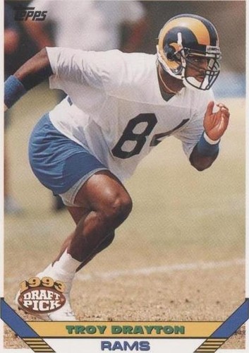1993 Topps Troy Drayton #356