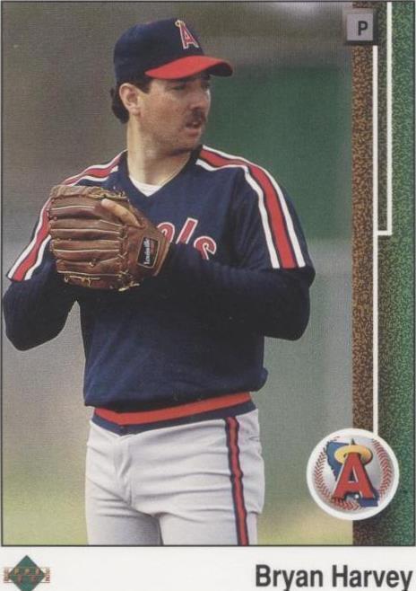 1989 Upper Deck - Bryan Harvey #594