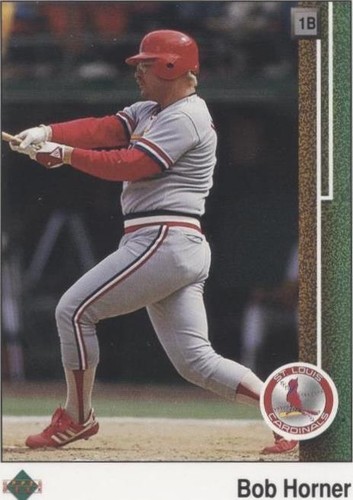 1989 Upper Deck - Bob Horner #125