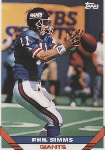 1993 Topps Phil Simms #350