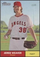 2010 Topps Heritage - Jered Weaver #195