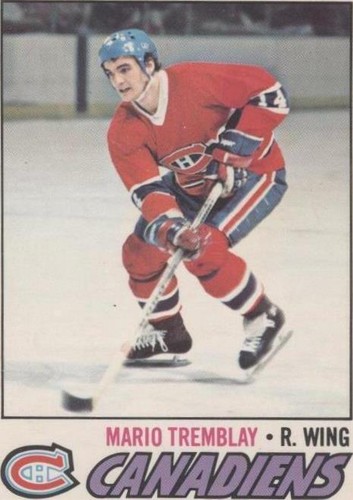 1977-78 O-Pee-Chee - Mario Tremblay #163