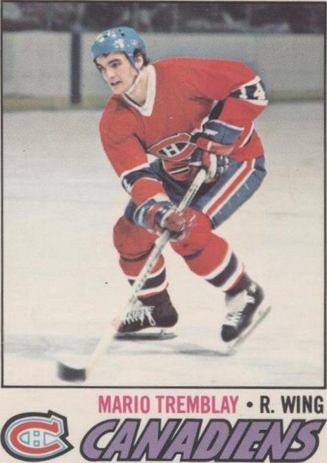 1977-78 O-Pee-Chee - Mario Tremblay #163