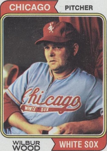 1974 Topps - Wilbur Wood #120