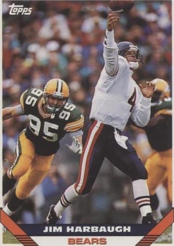 1993 Topps Jim Harbaugh #191