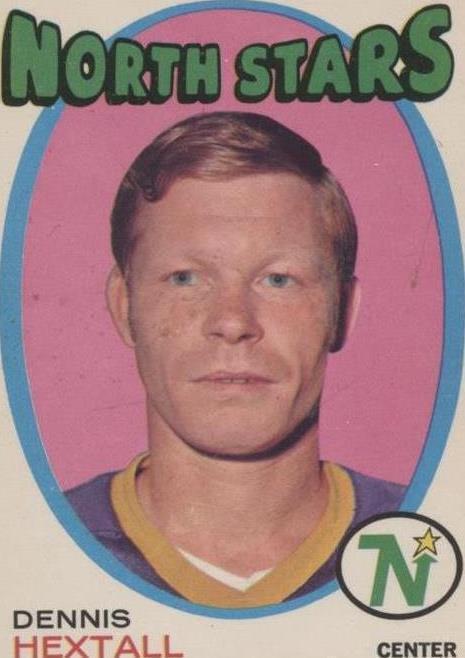 1971-72 O-Pee-Chee - Dennis Hextall #244